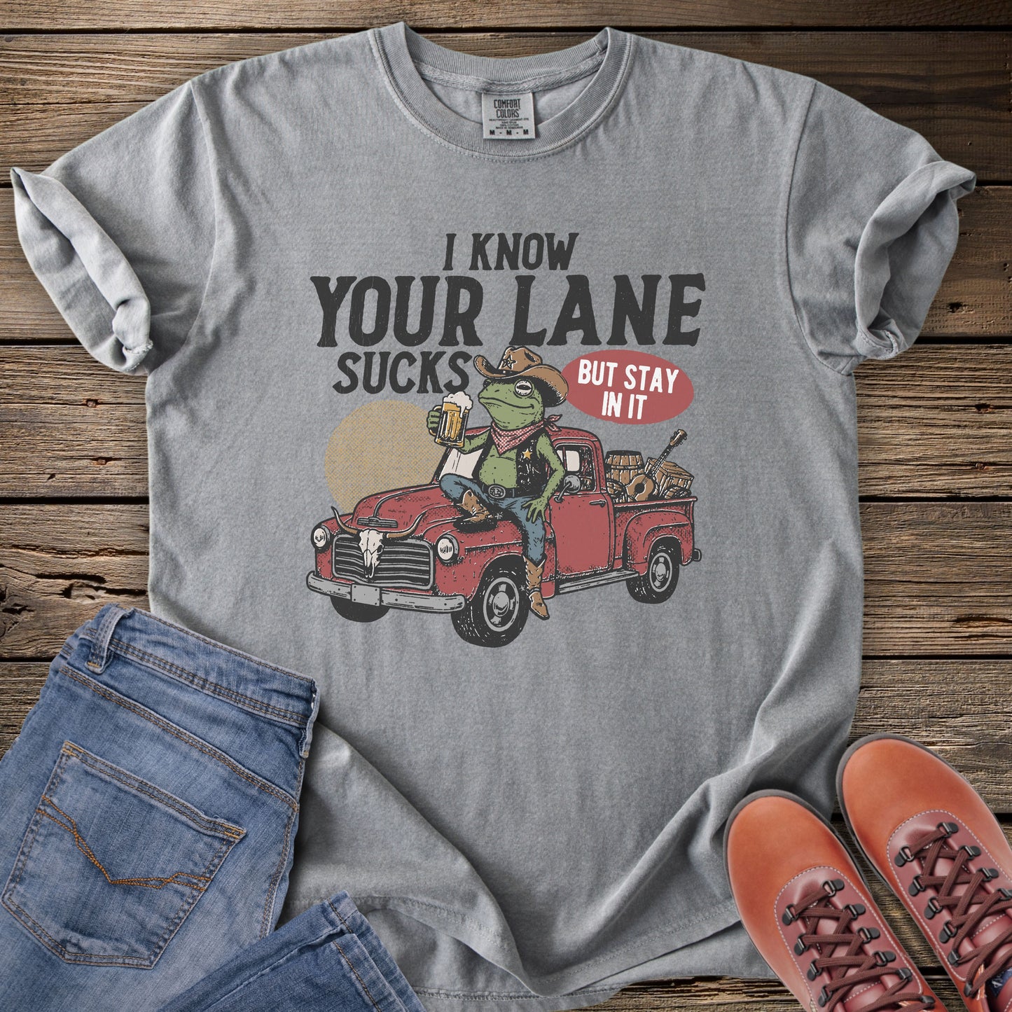 I Know Your Lane Sucks But Stay In It T-Shirt