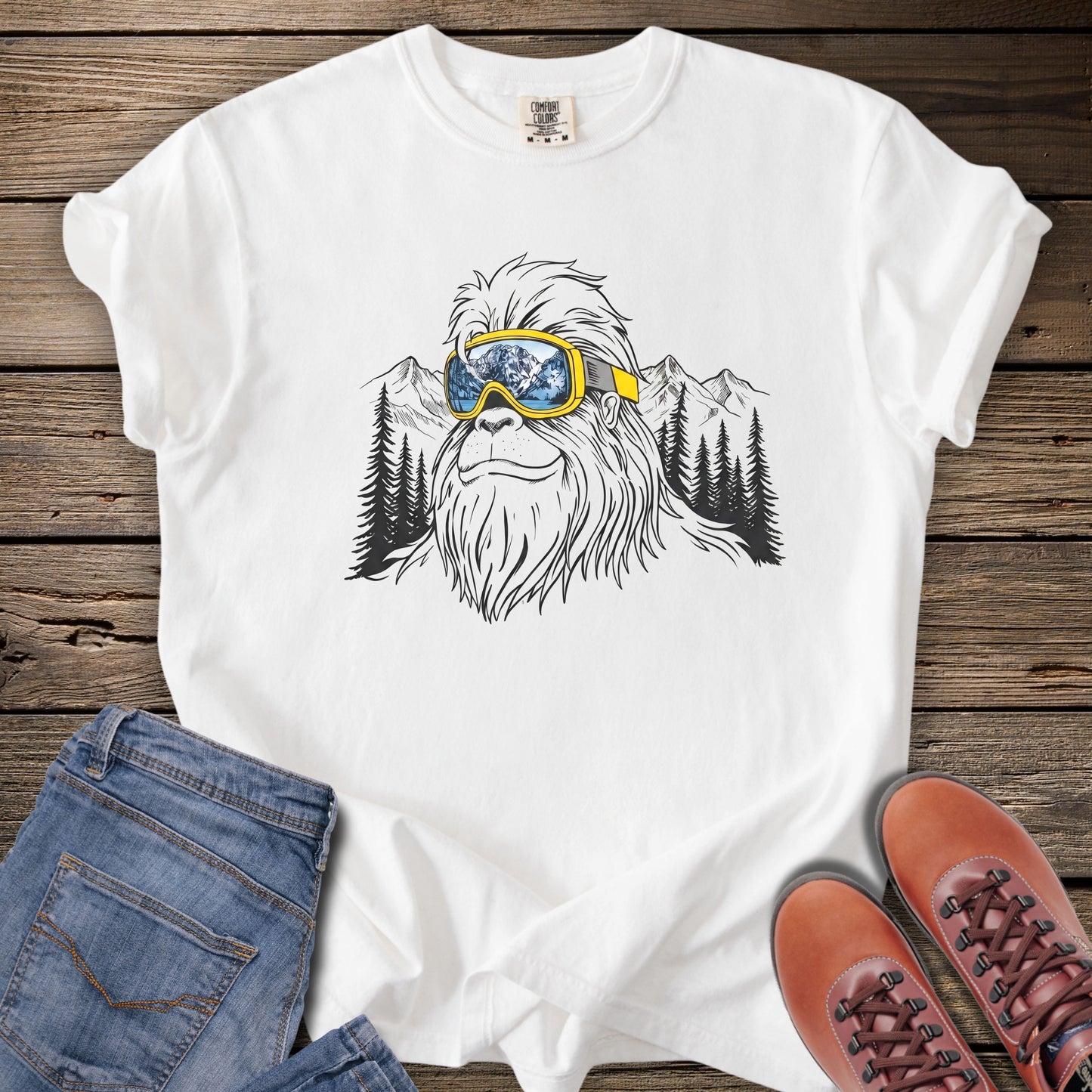The Original Mountain Man Bigfoot T-Shirt