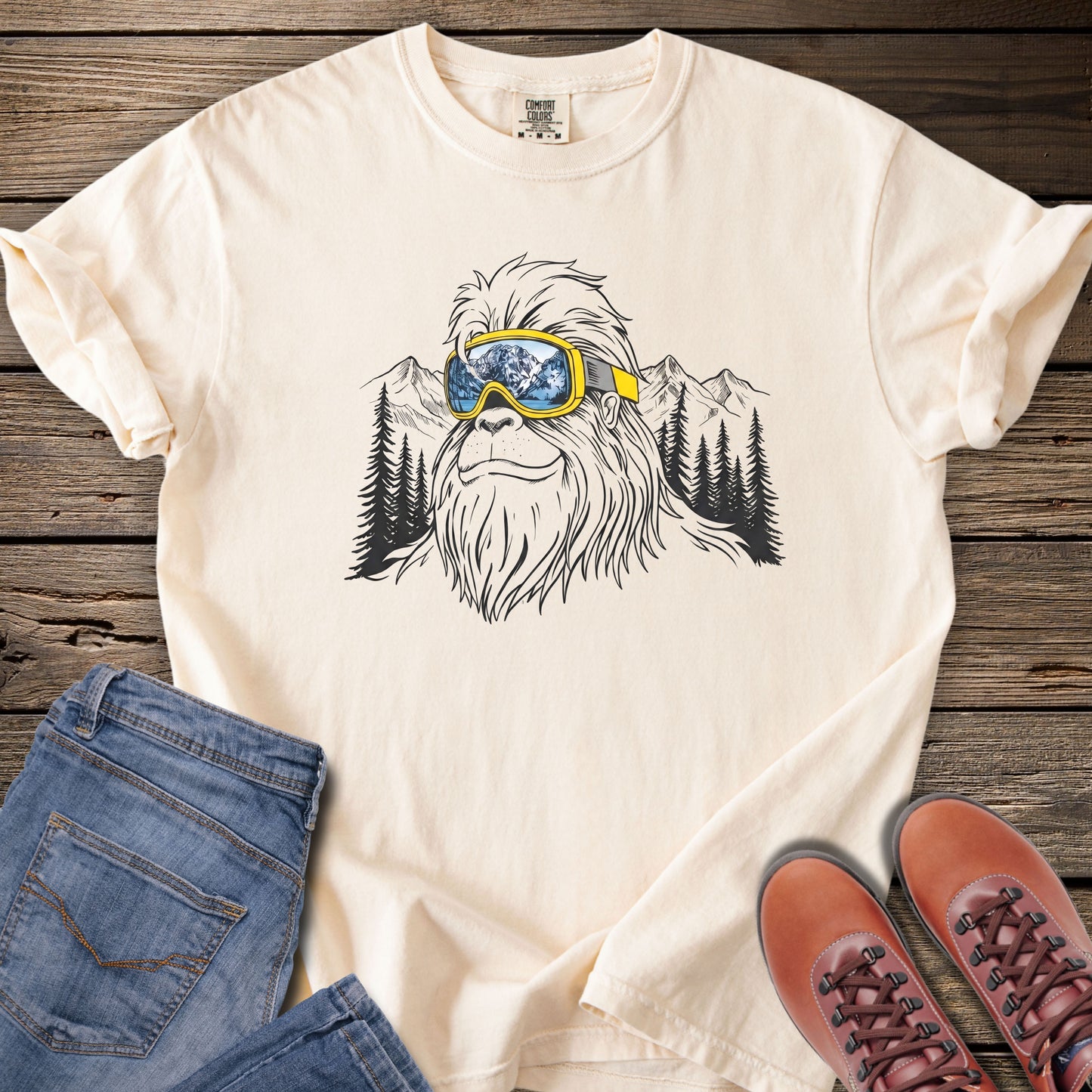 The Original Mountain Man Bigfoot T-Shirt