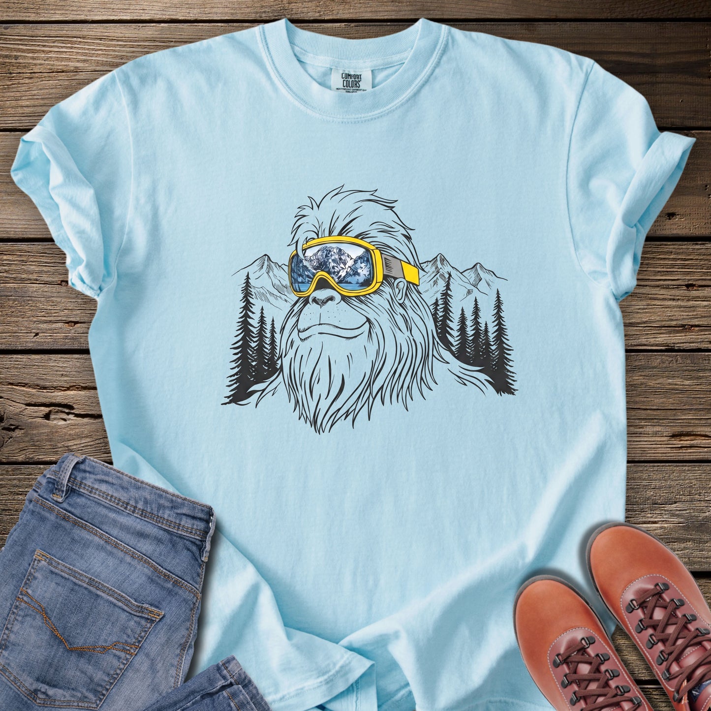 The Original Mountain Man Bigfoot T-Shirt