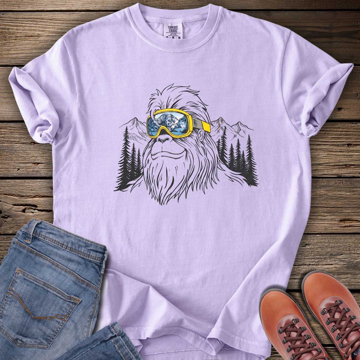 The Original Mountain Man Bigfoot T-Shirt