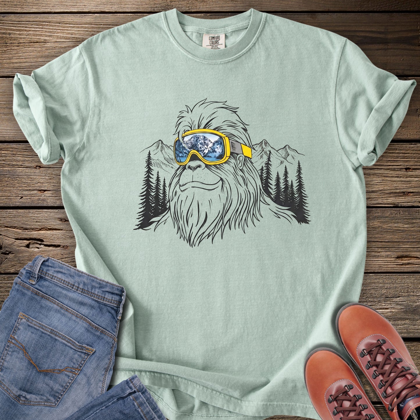 The Original Mountain Man Bigfoot T-Shirt