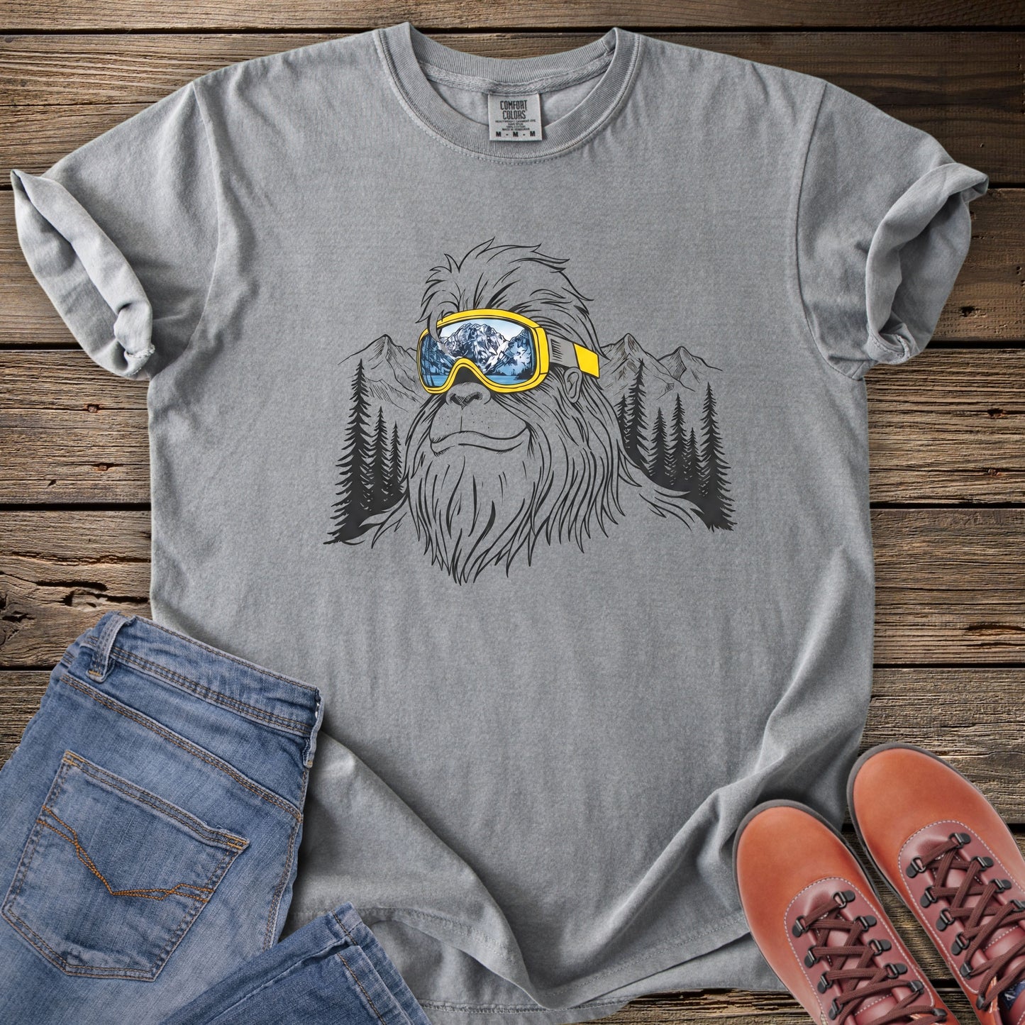 The Original Mountain Man Bigfoot T-Shirt