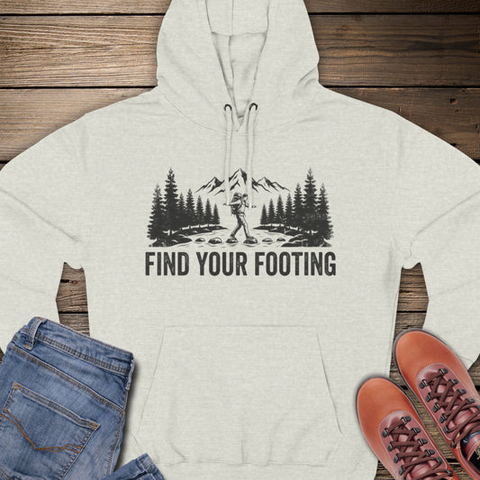 Find Your Footing Premium Hoodie