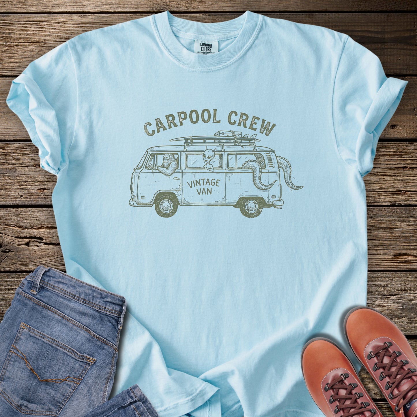 Carpool Crew Cryptid T-Shirt