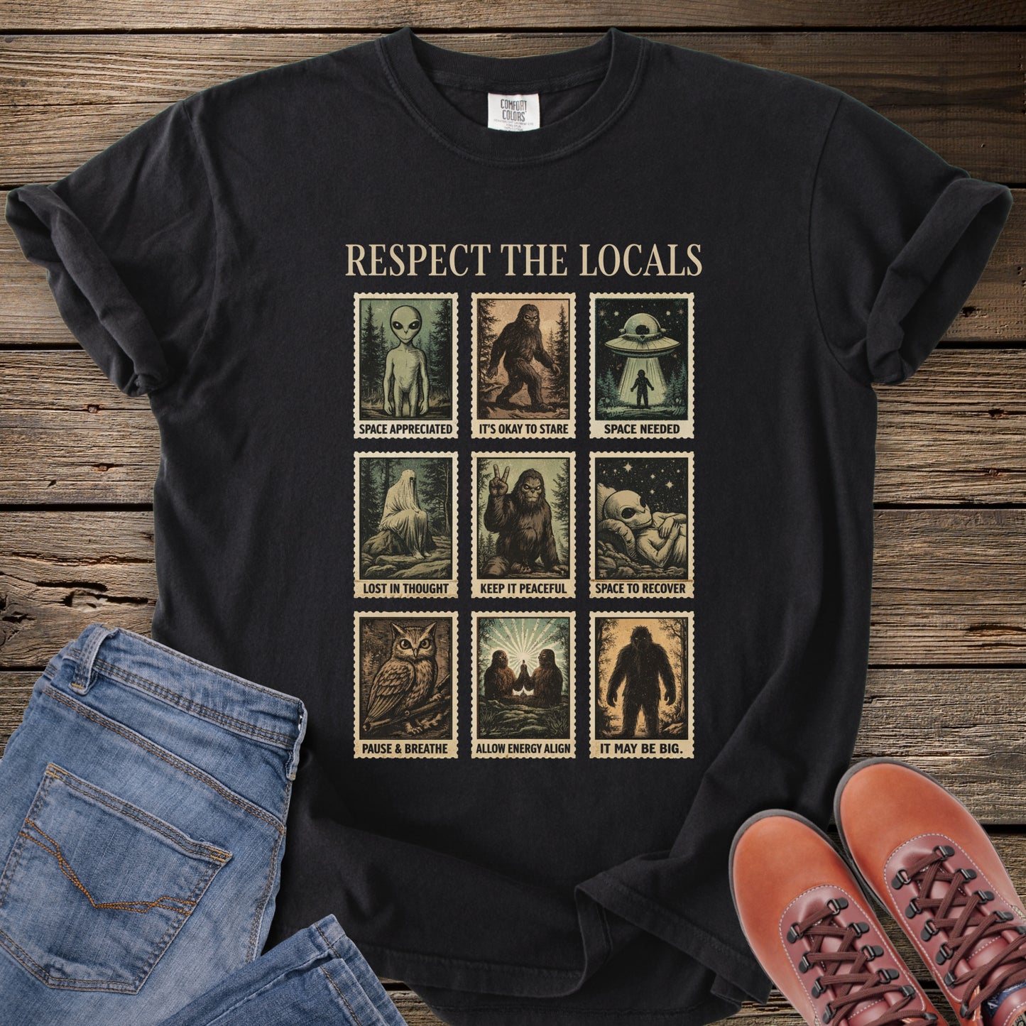 Respect the Locals Cryptid T-Shirt