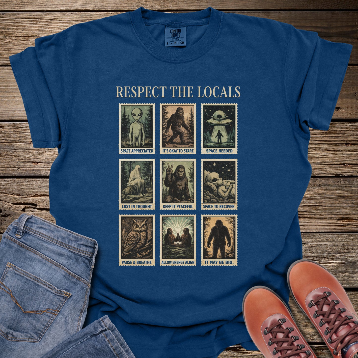Respect the Locals Cryptid T-Shirt