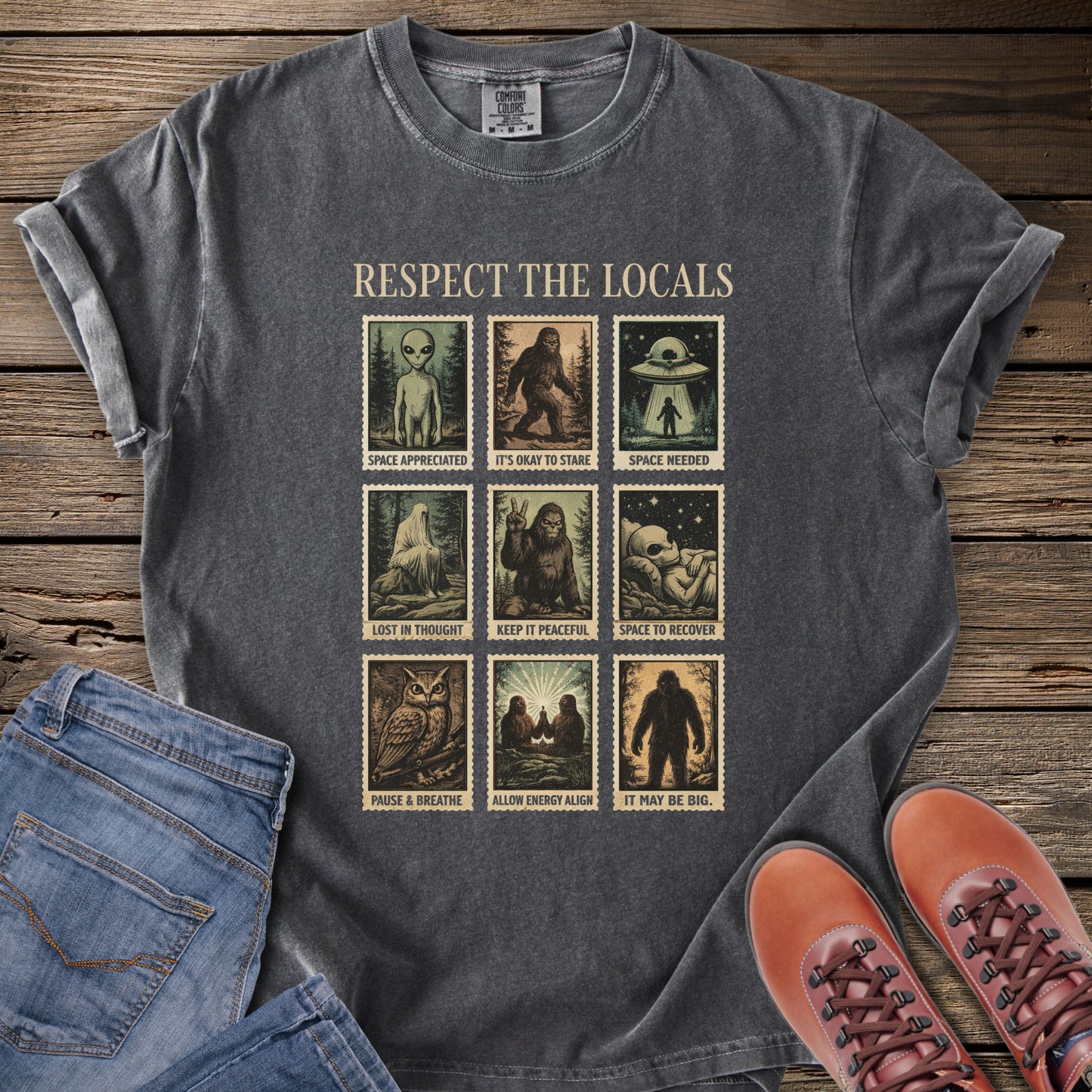 Respect the Locals Cryptid T-Shirt