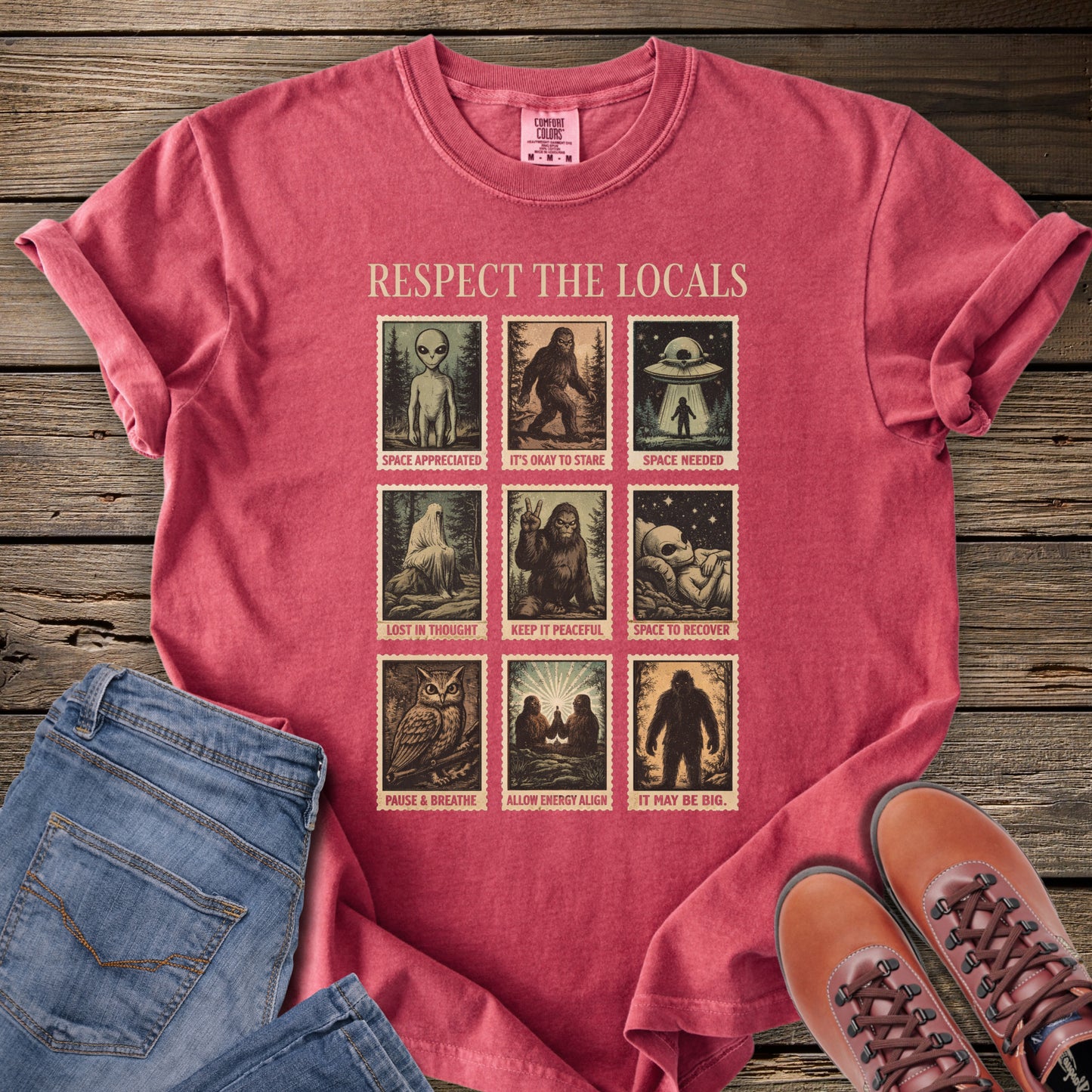 Respect the Locals Cryptid T-Shirt