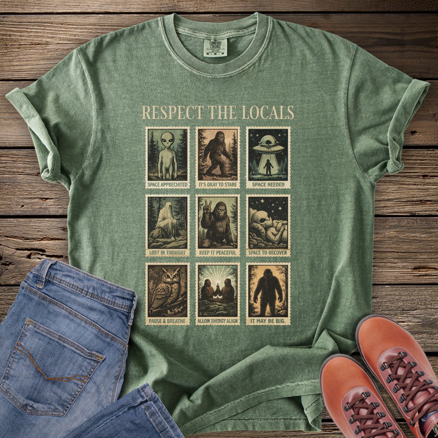 Respect the Locals Cryptid T-Shirt