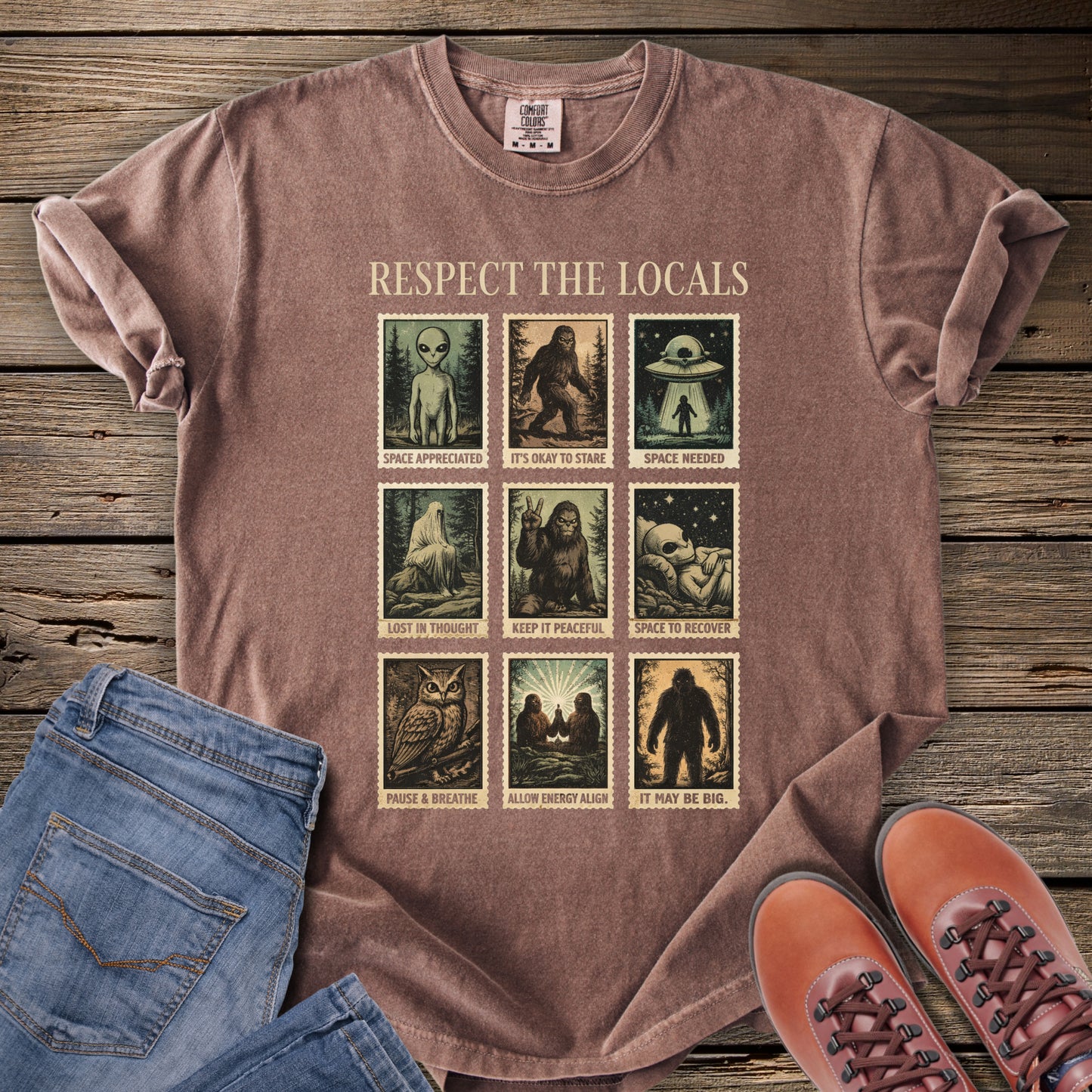 Respect the Locals Cryptid T-Shirt
