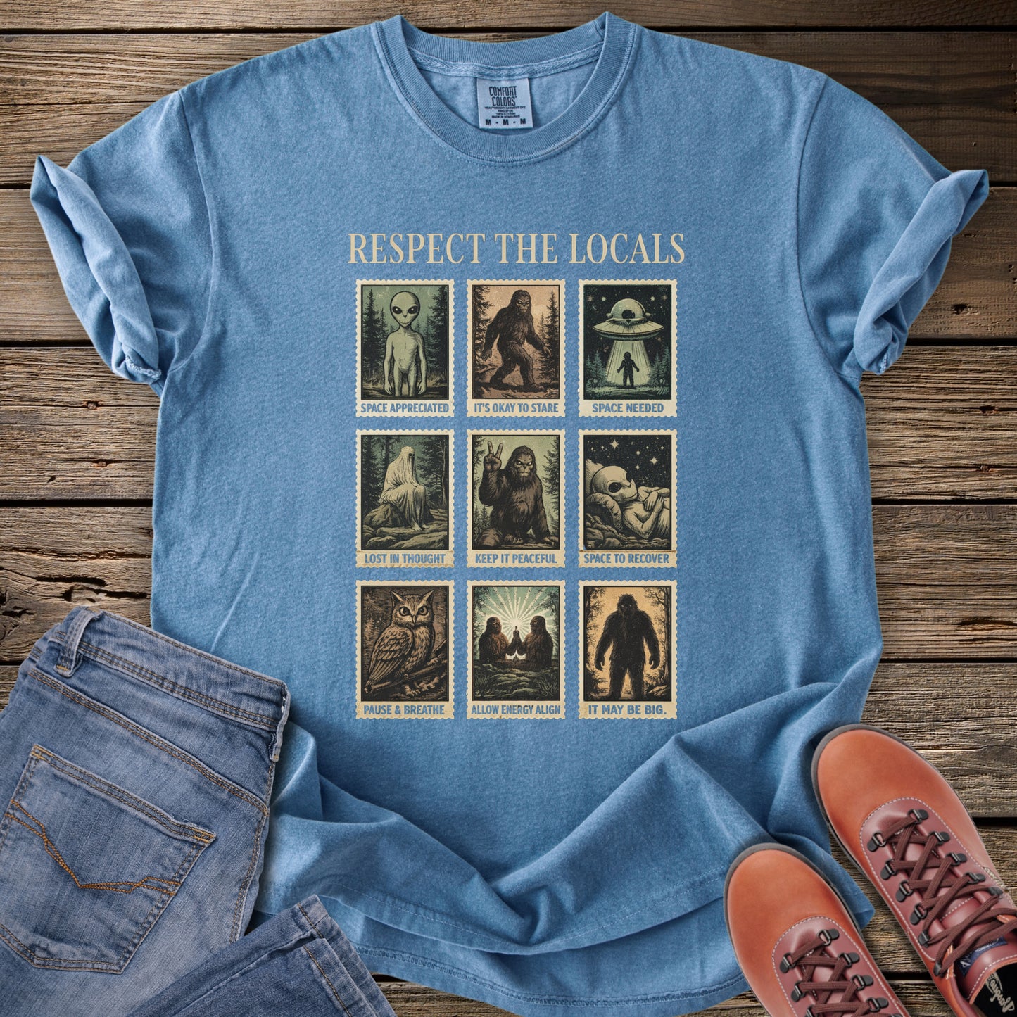 Respect the Locals Cryptid T-Shirt
