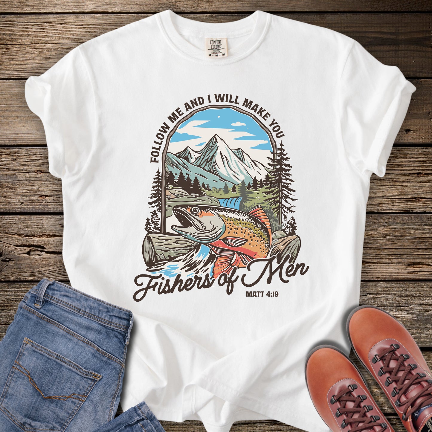 Fishers of Men Fishing T-Shirt