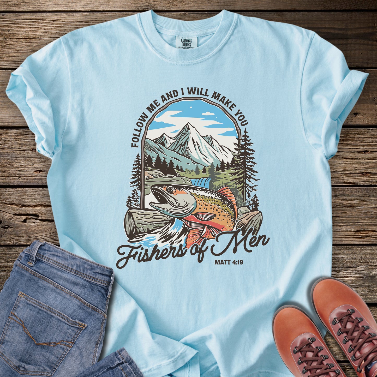 Fishers of Men Fishing T-Shirt