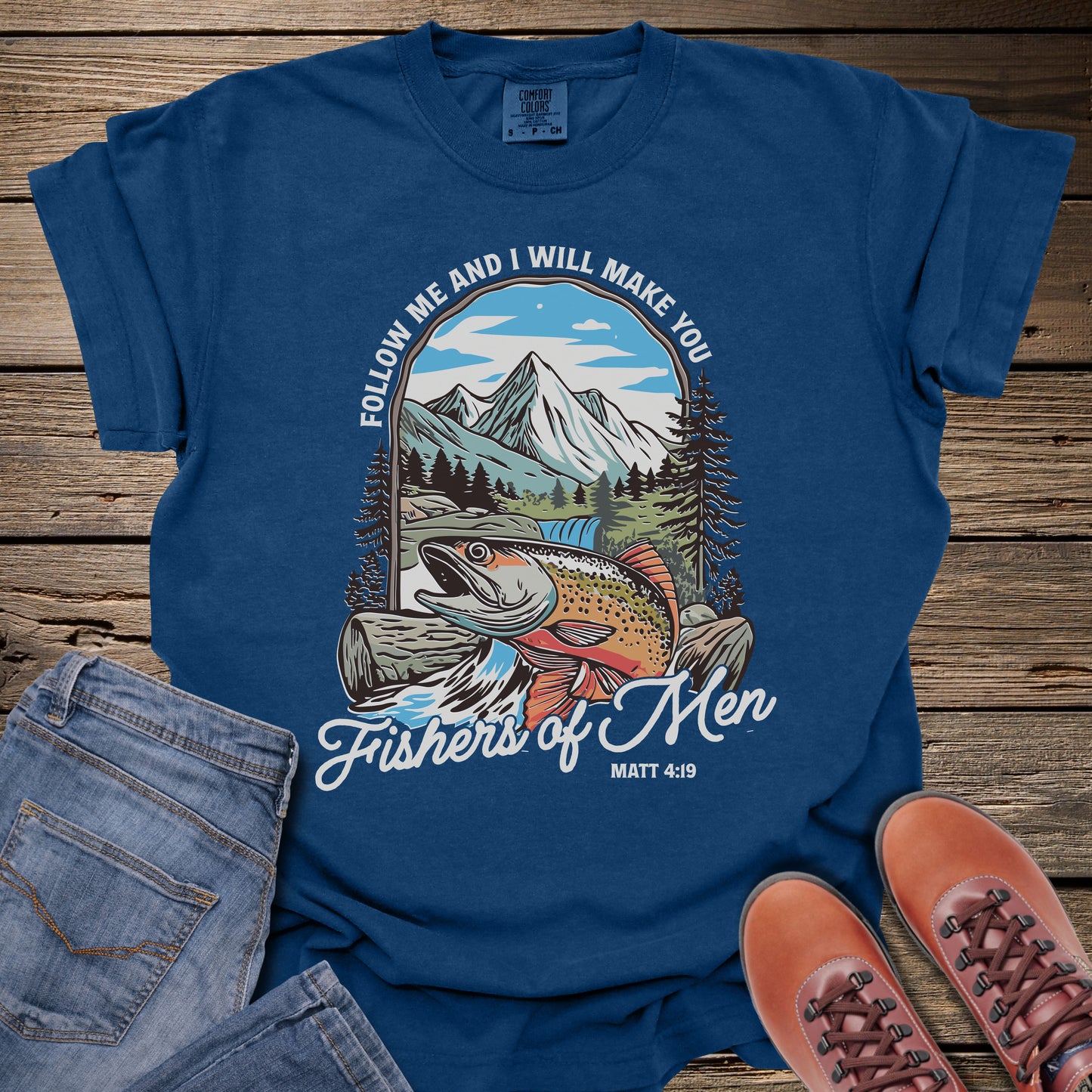 Fishers of Men Fishing T-Shirt