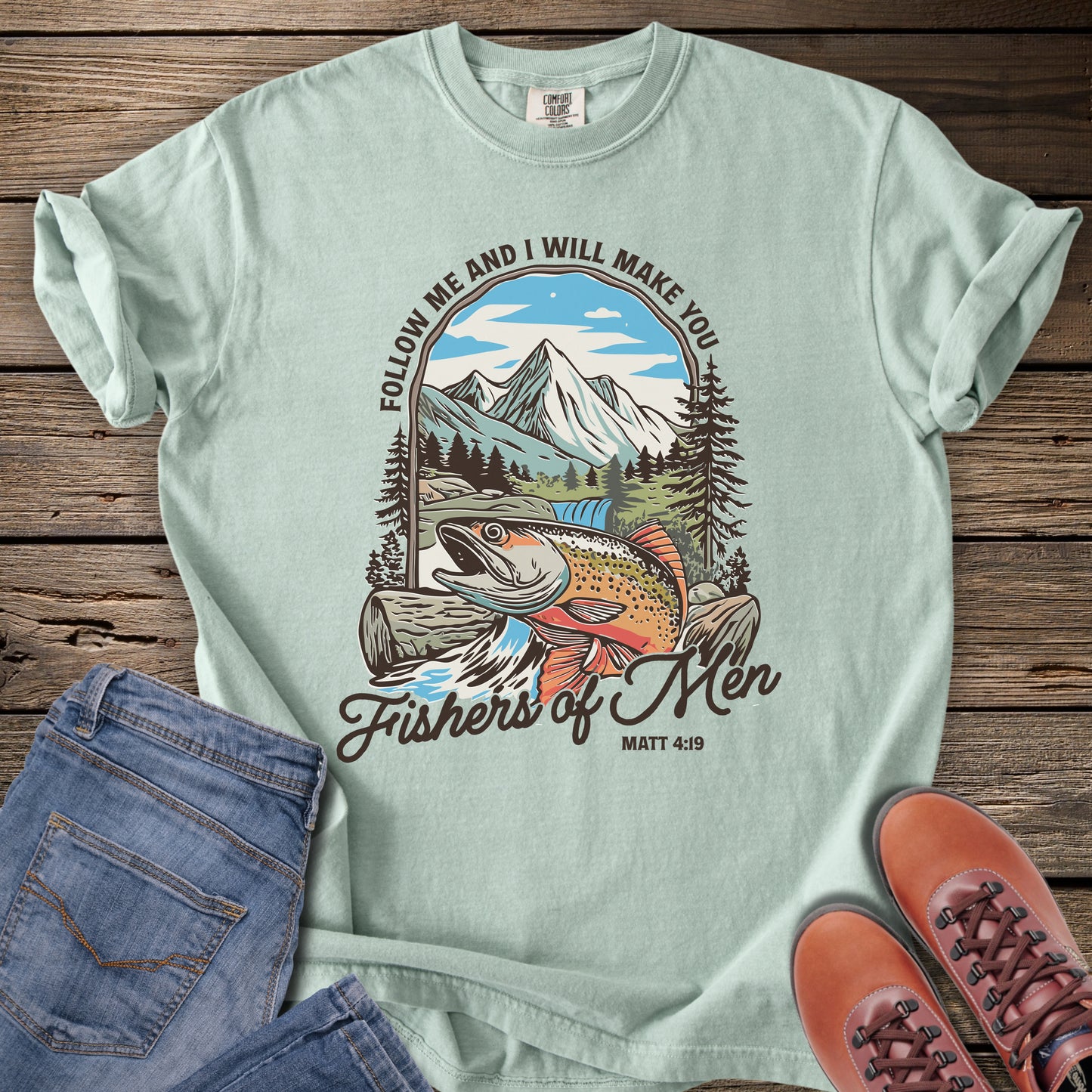 Fishers of Men Fishing T-Shirt