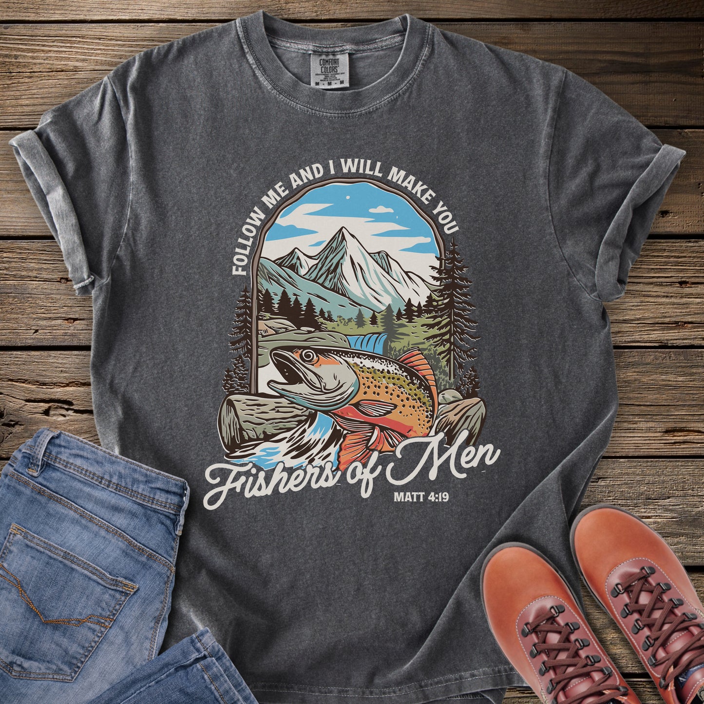 Fishers of Men Fishing T-Shirt