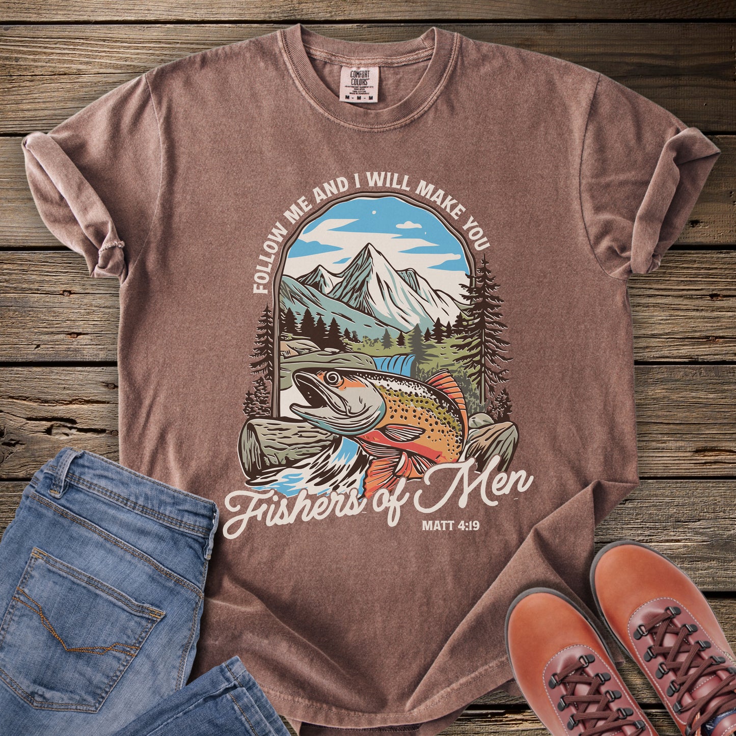 Fishers of Men Fishing T-Shirt