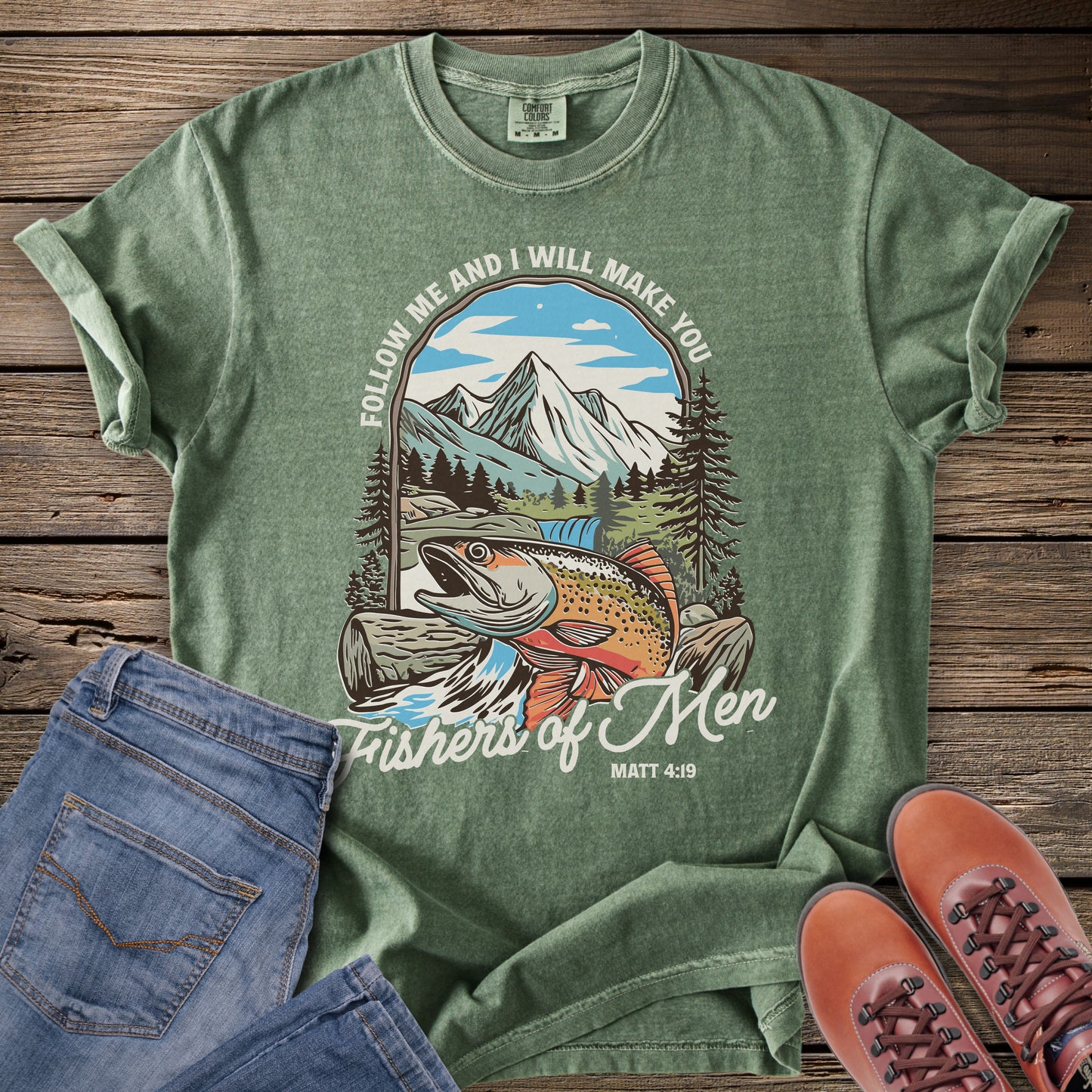 Fishers of Men Fishing T-Shirt