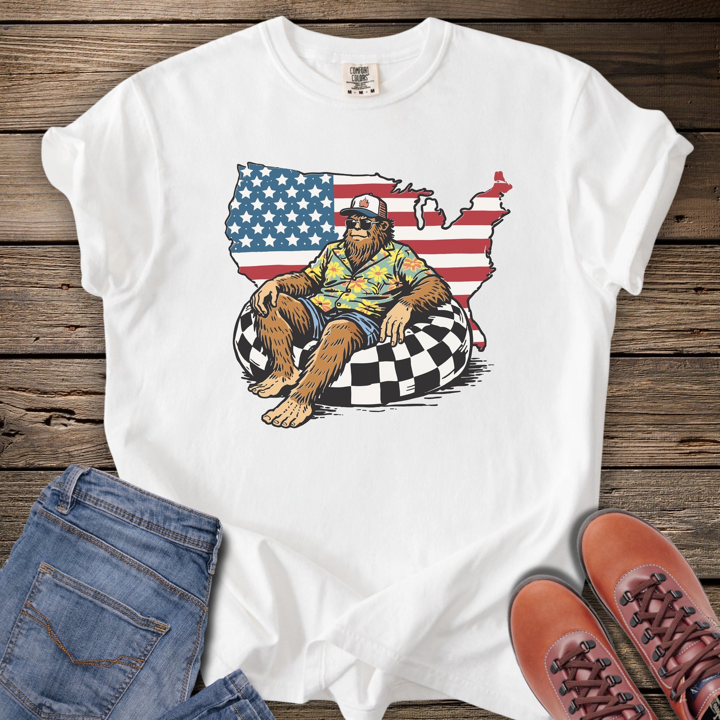 Freedom & Camping Bigfoot T-Shirt