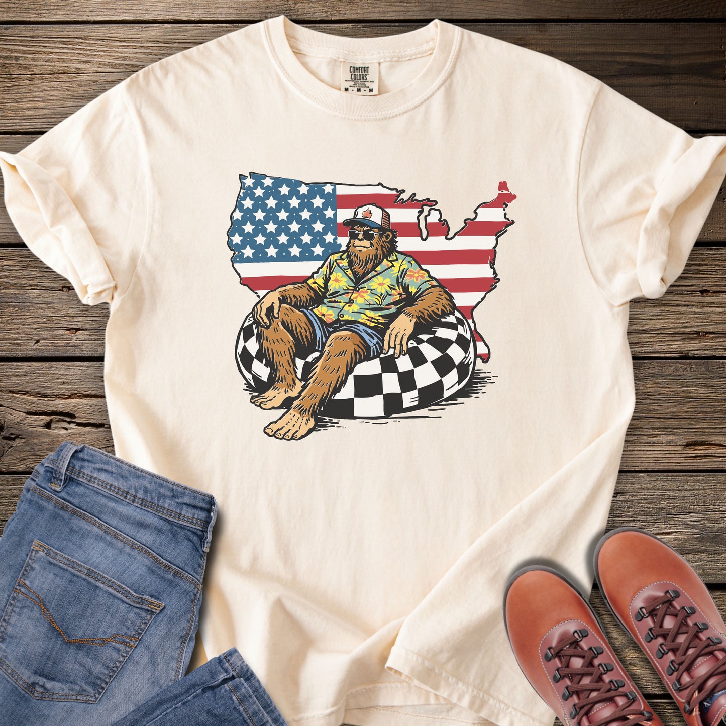 Freedom & Camping Bigfoot T-Shirt