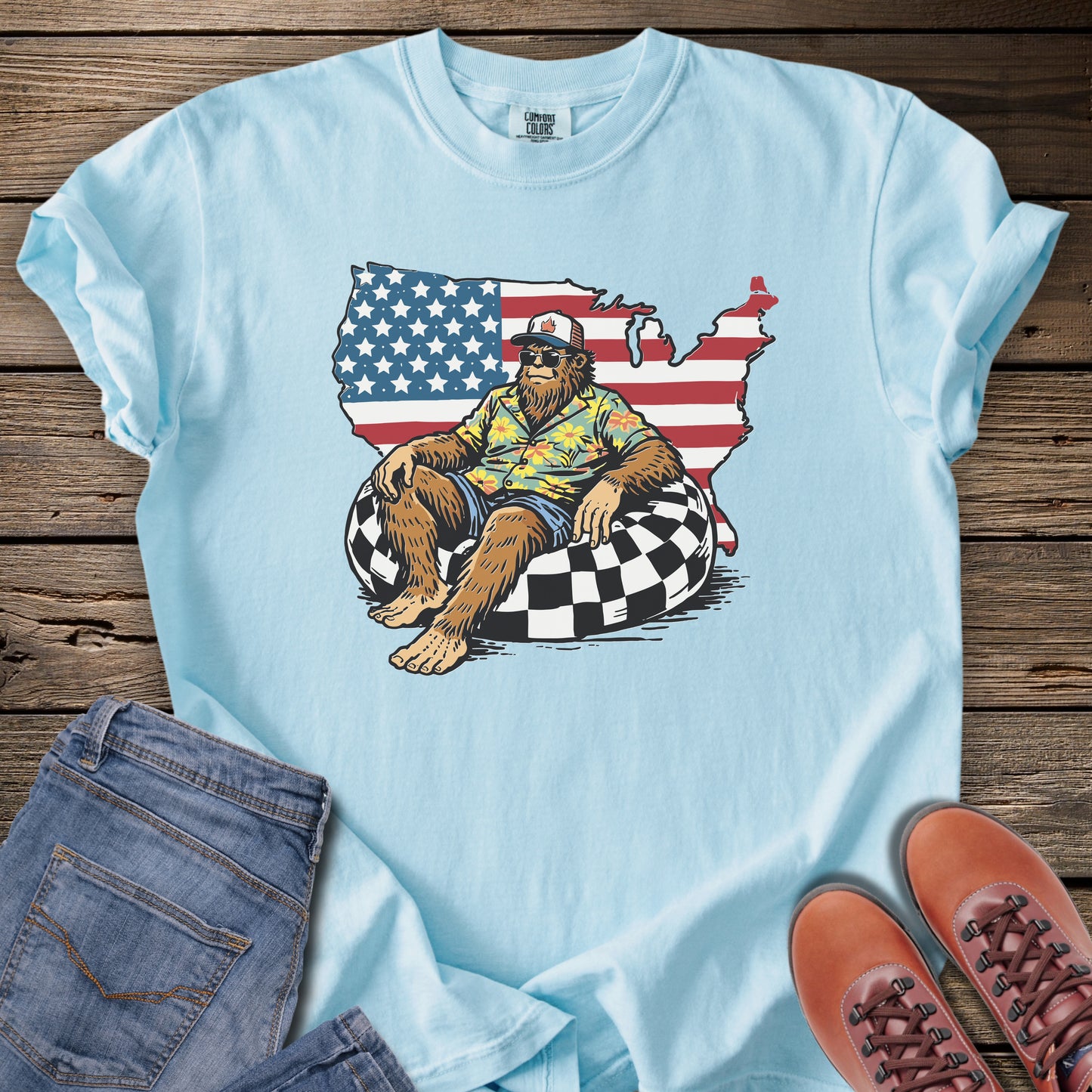 Freedom & Camping Bigfoot T-Shirt