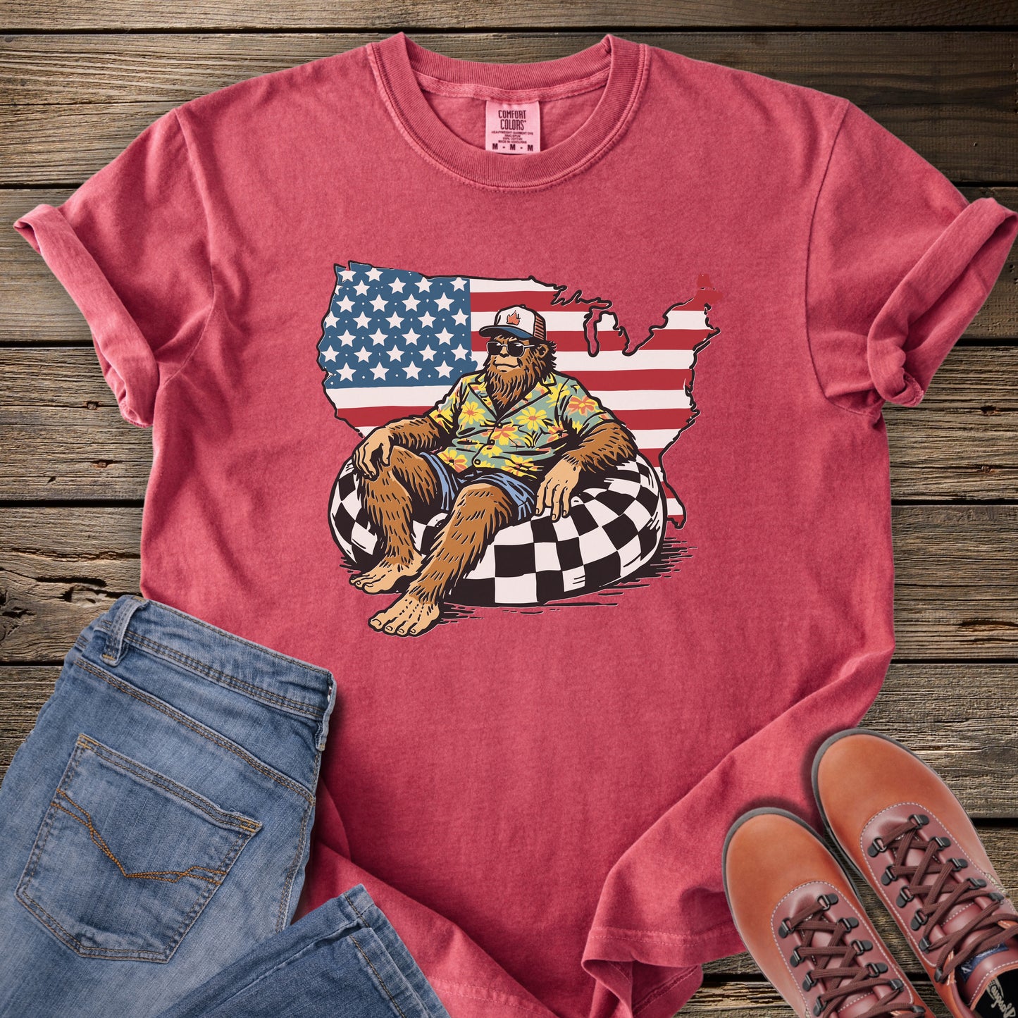 Freedom & Camping Bigfoot T-Shirt