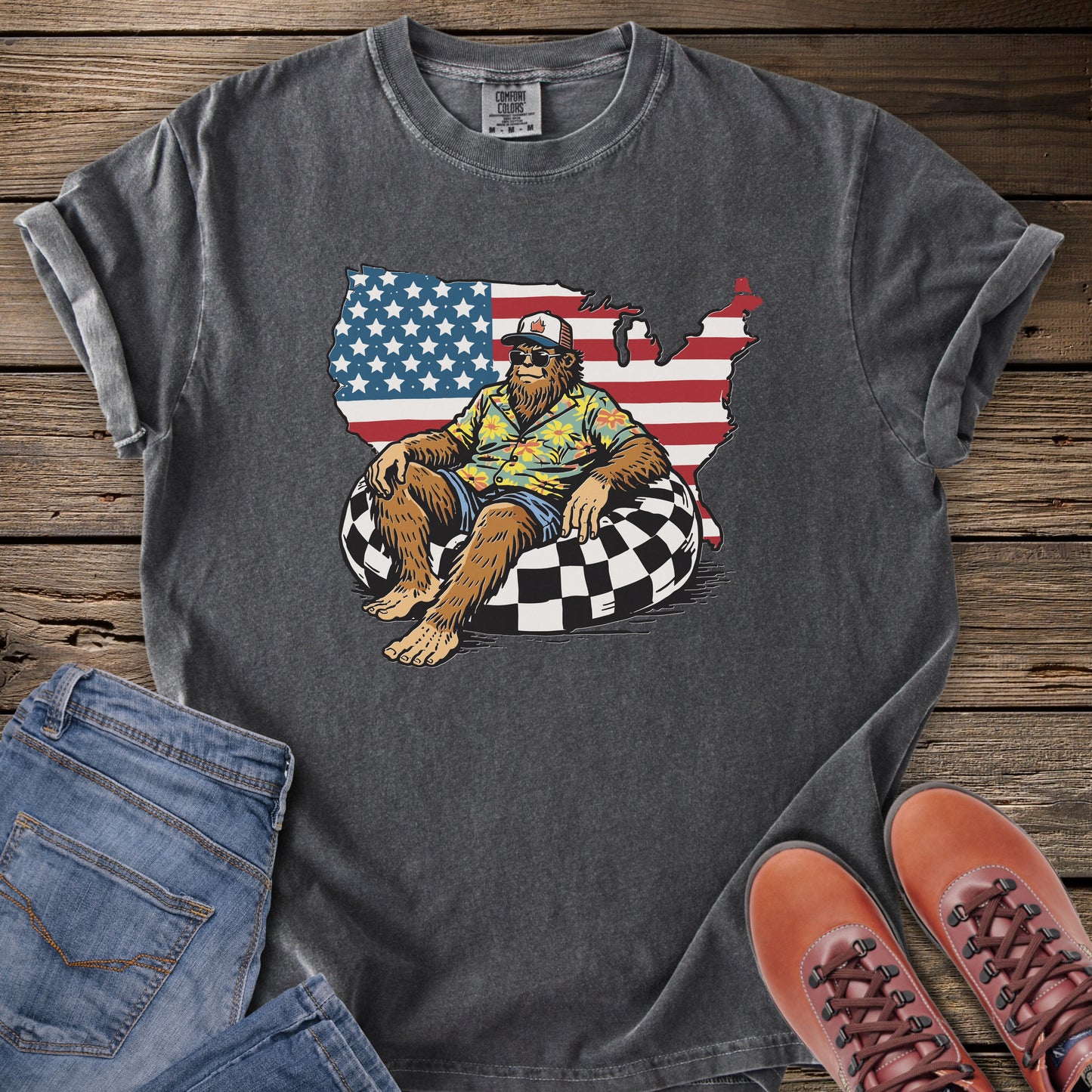 Freedom & Camping Bigfoot T-Shirt
