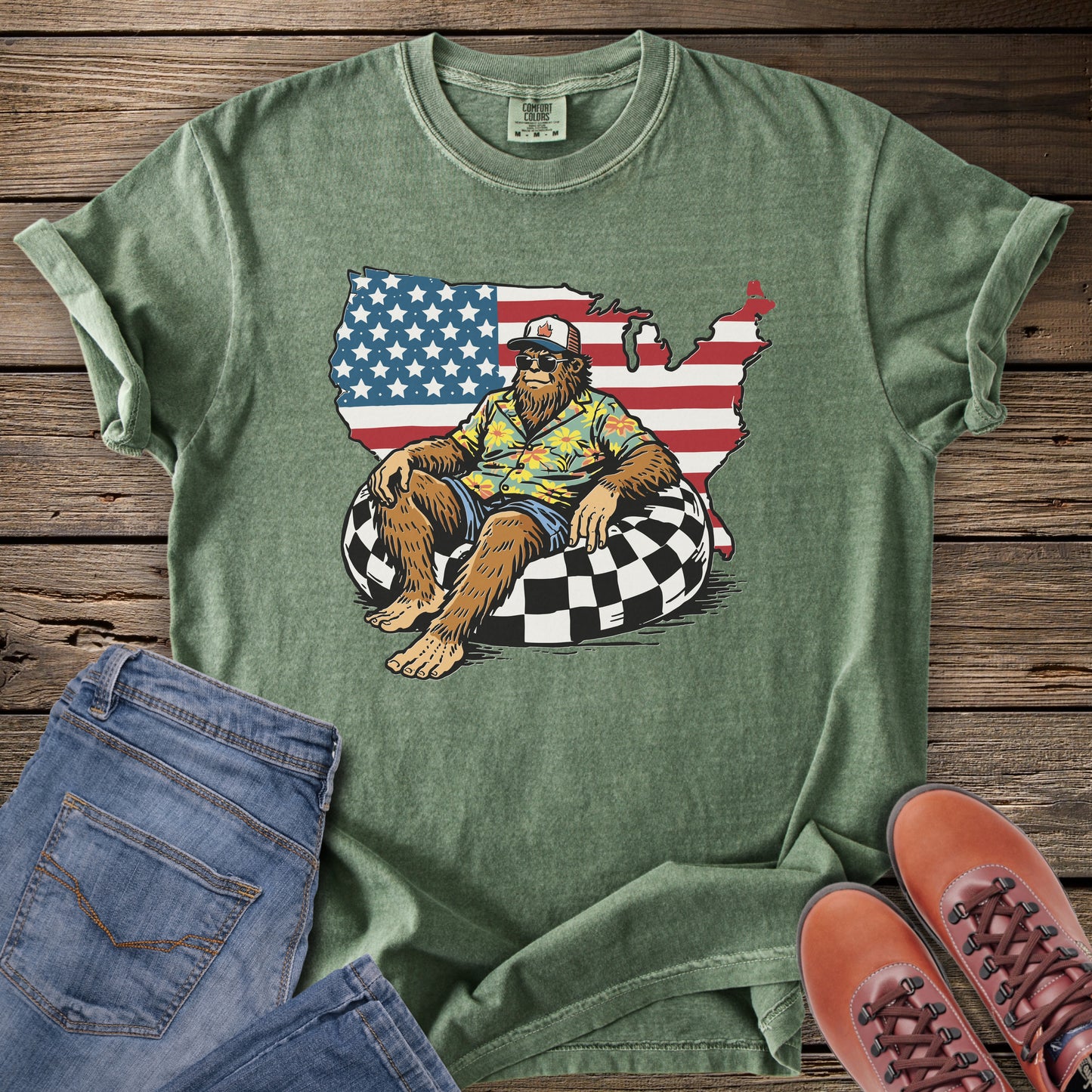 Freedom & Camping Bigfoot T-Shirt