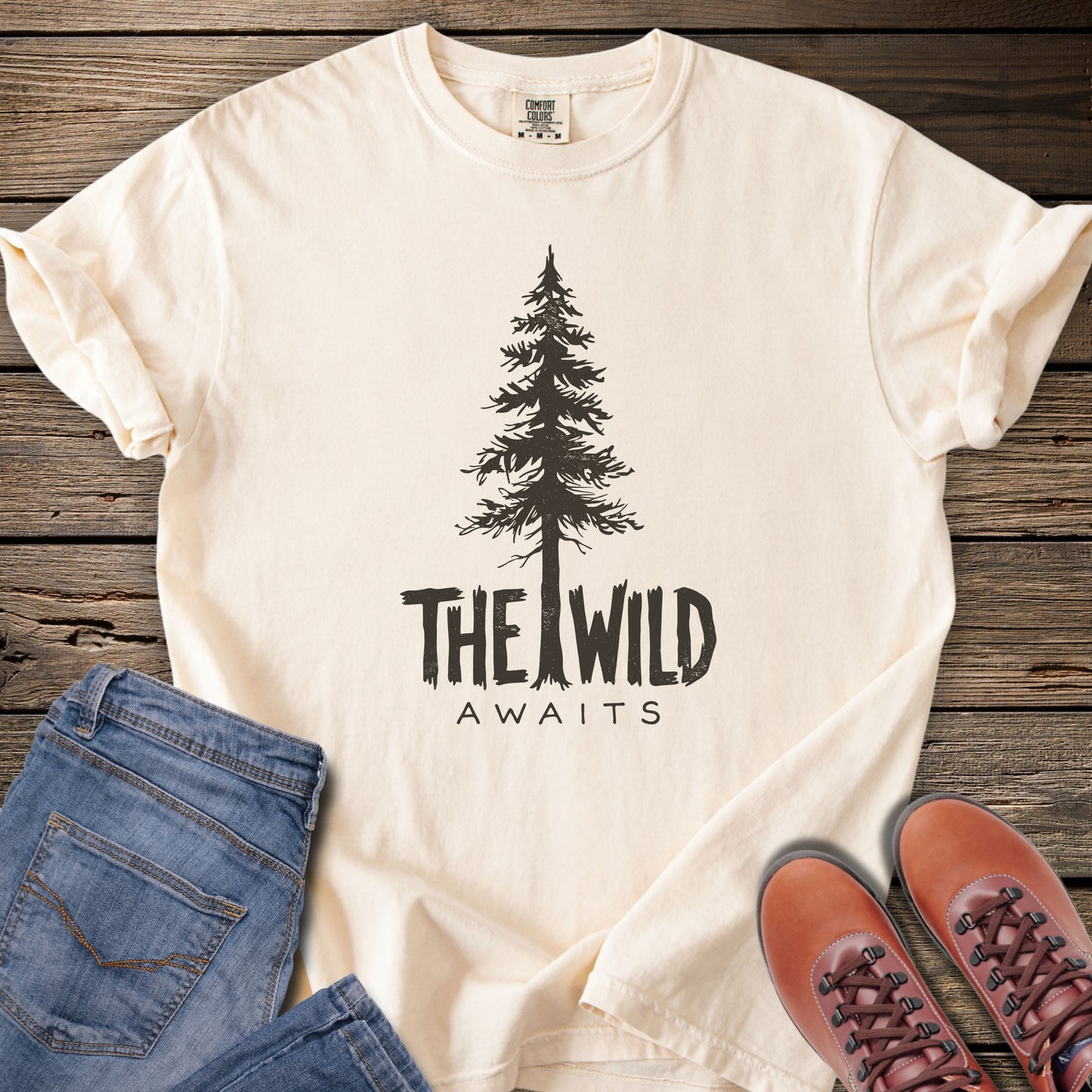 The Wild Awaits Tree T-Shirt