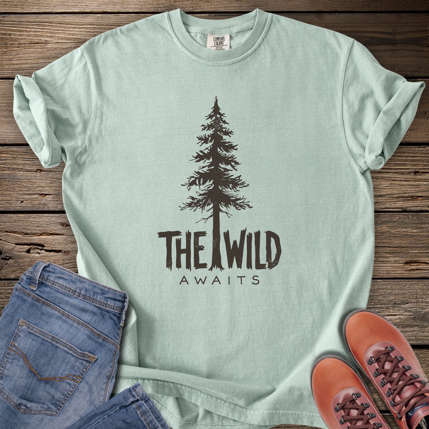 The Wild Awaits Tree T-Shirt