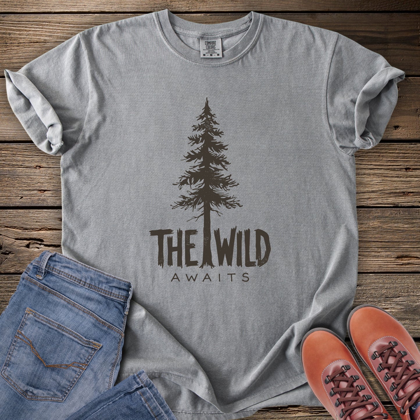 The Wild Awaits Tree T-Shirt