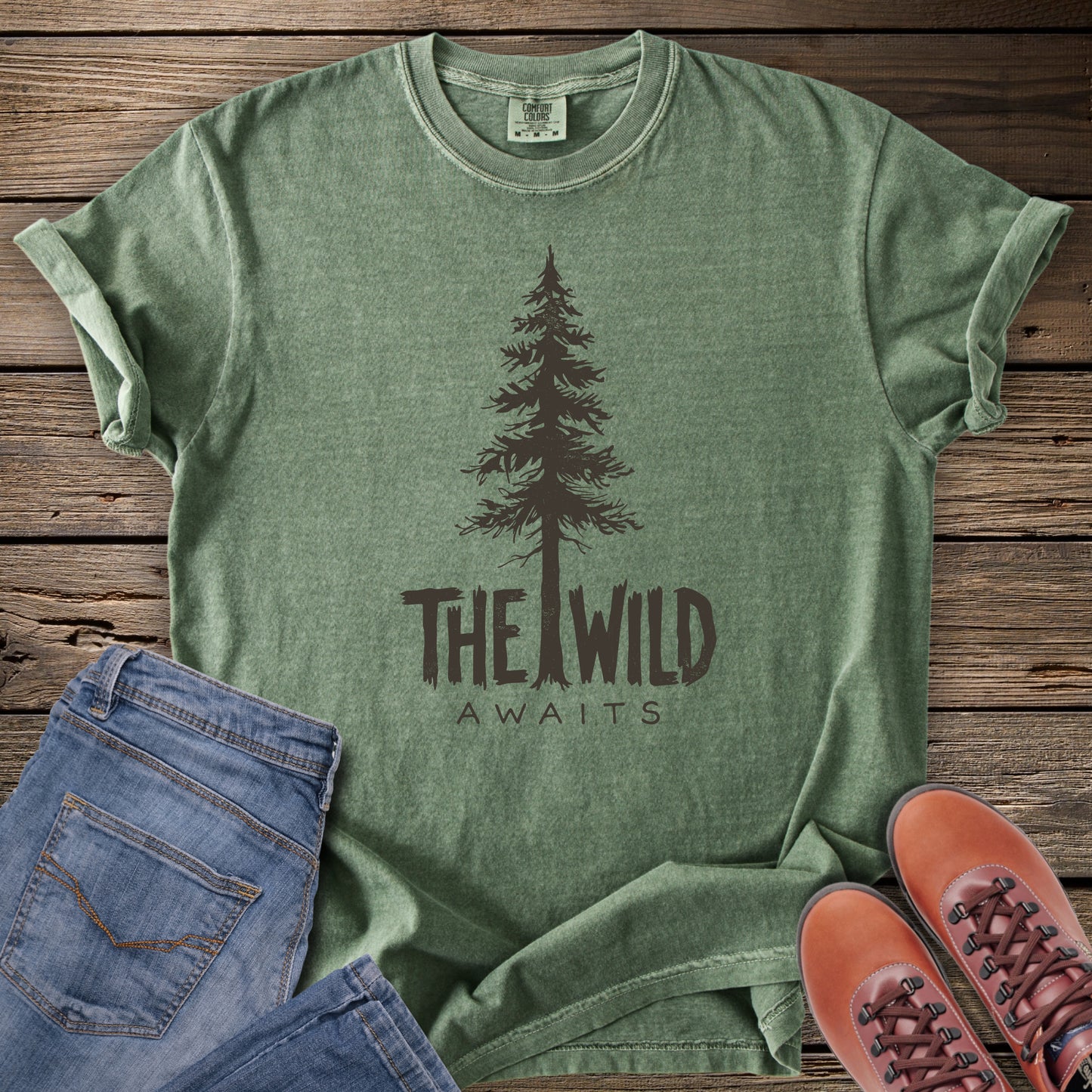 The Wild Awaits Tree T-Shirt
