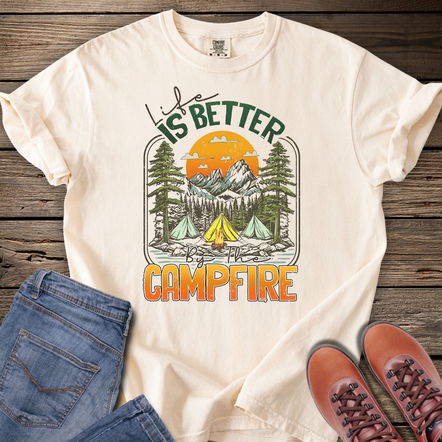 Life Is Better By The Campfire T-Shirt