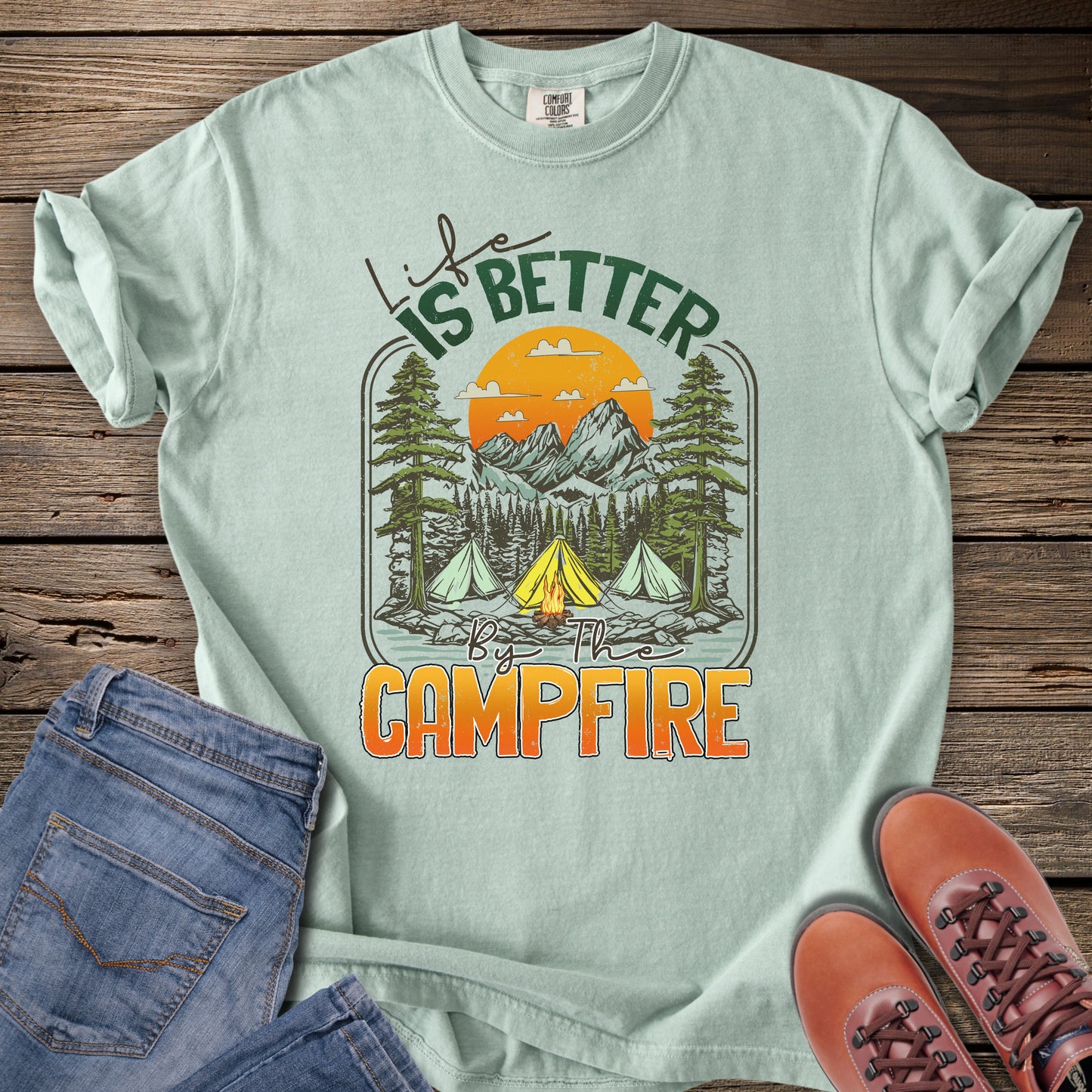 Life Is Better By The Campfire T-Shirt