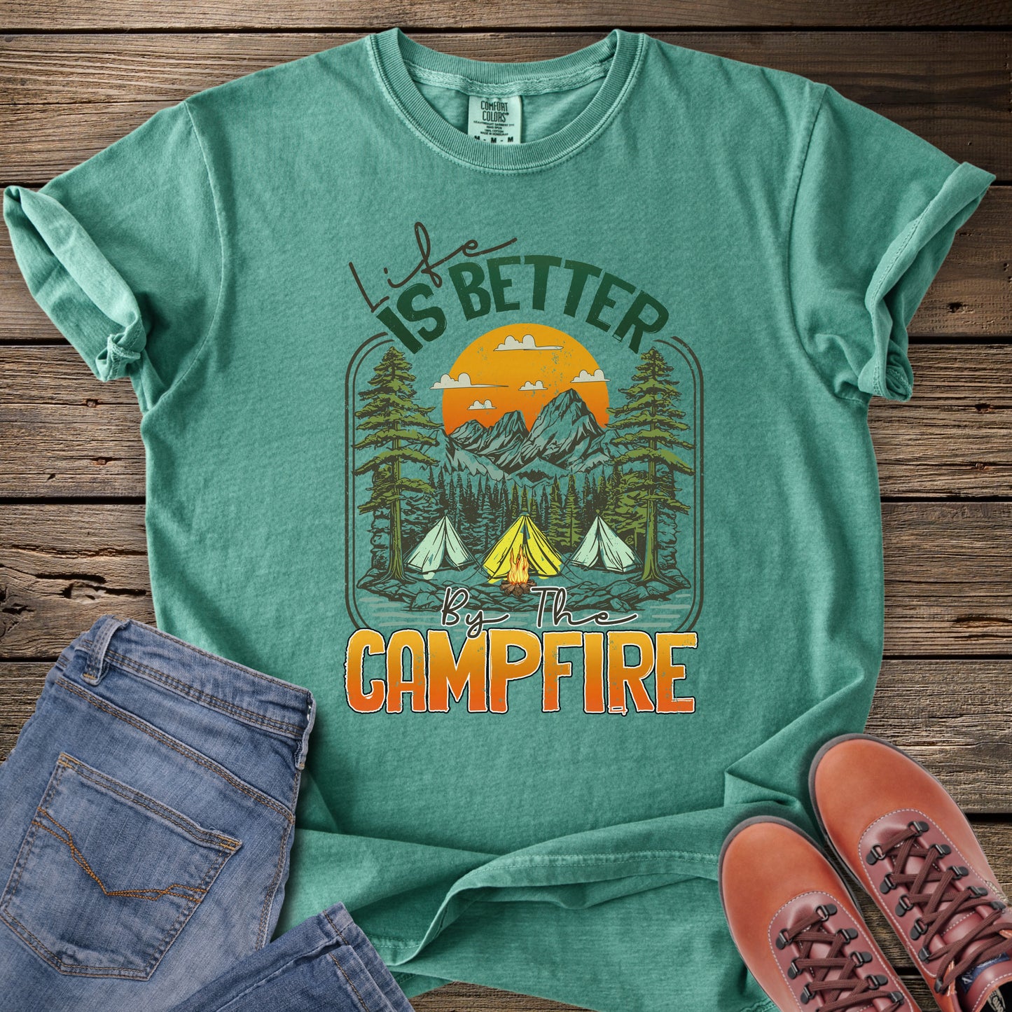 Life Is Better By The Campfire T-Shirt