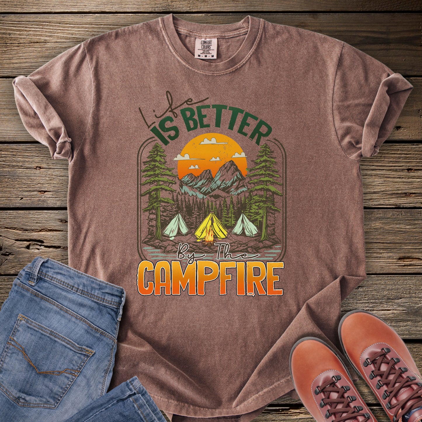 Life Is Better By The Campfire T-Shirt