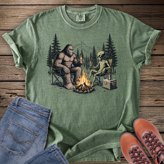 Cryptid Campfire Friends T-Shirt