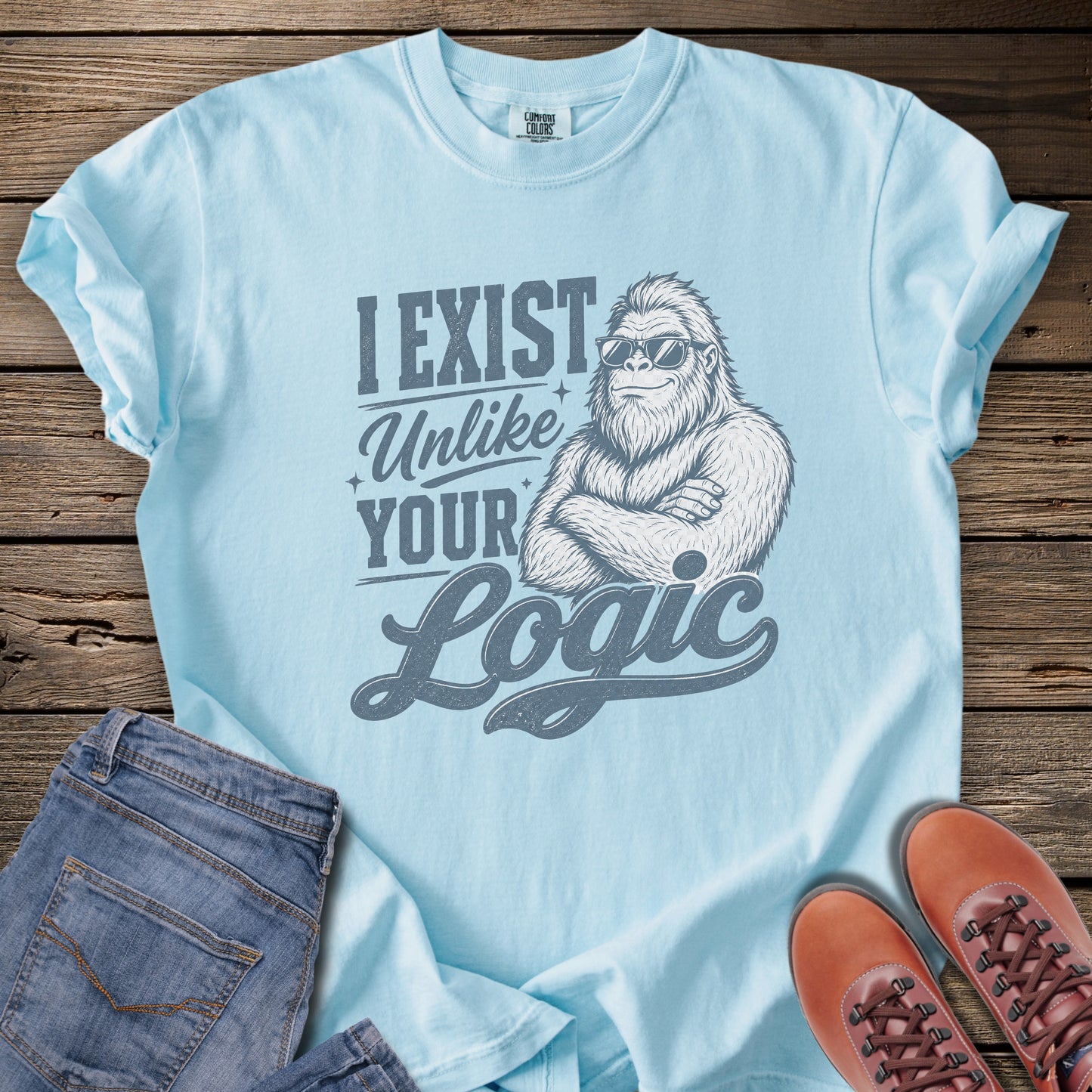 I Exist Unlike Your Logic T-Shirt
