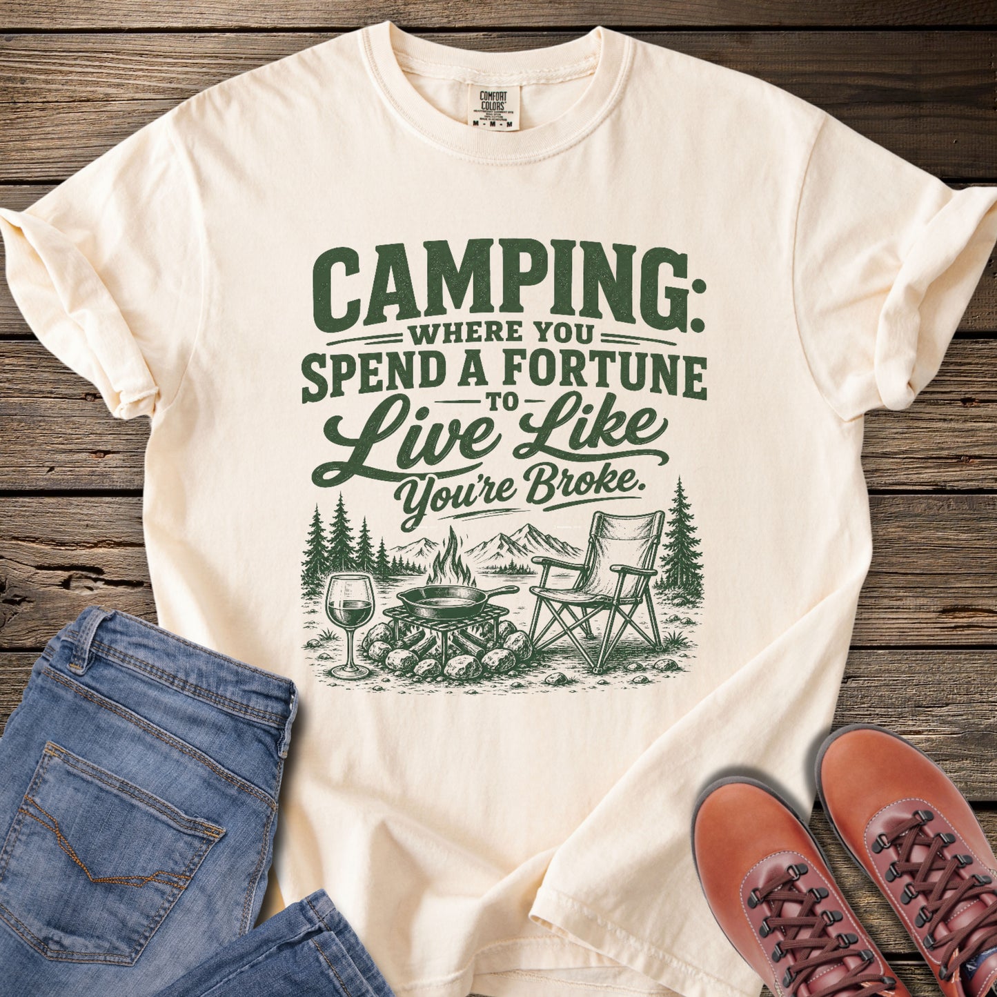 Camping Humor T-Shirt