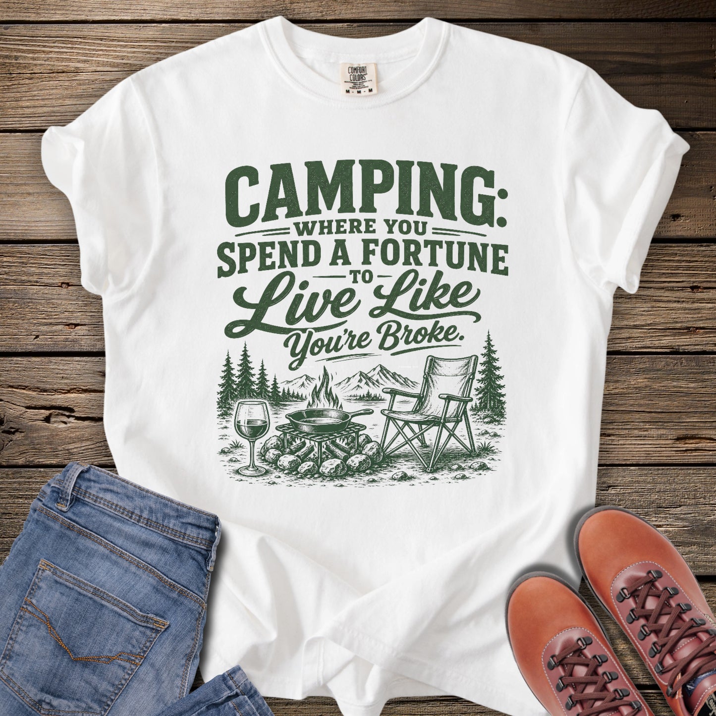 Camping Humor T-Shirt