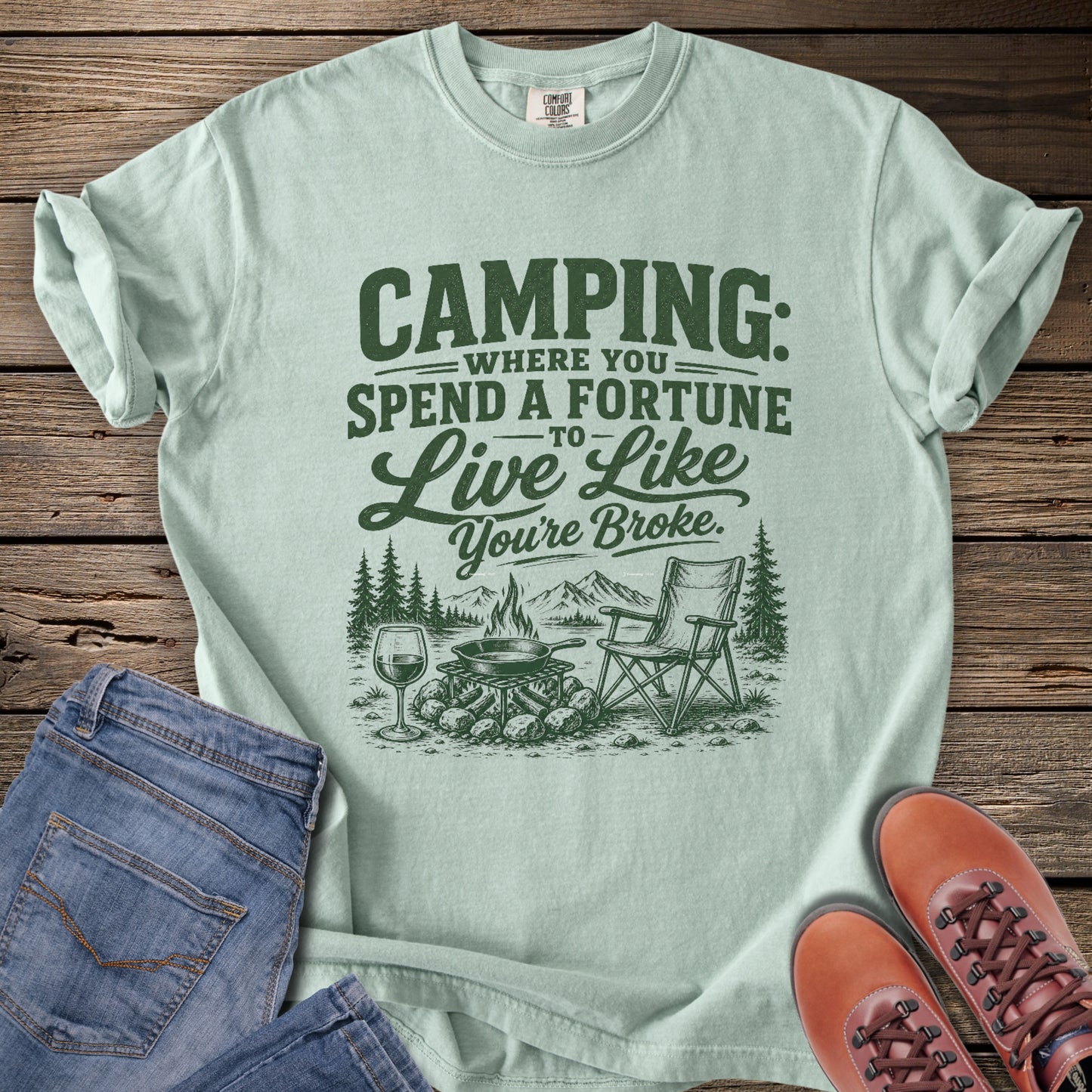 Camping Humor T-Shirt