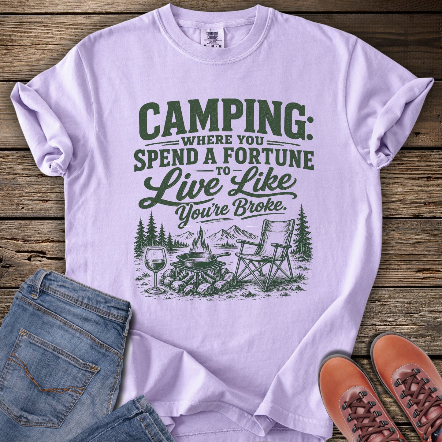 Camping Humor T-Shirt