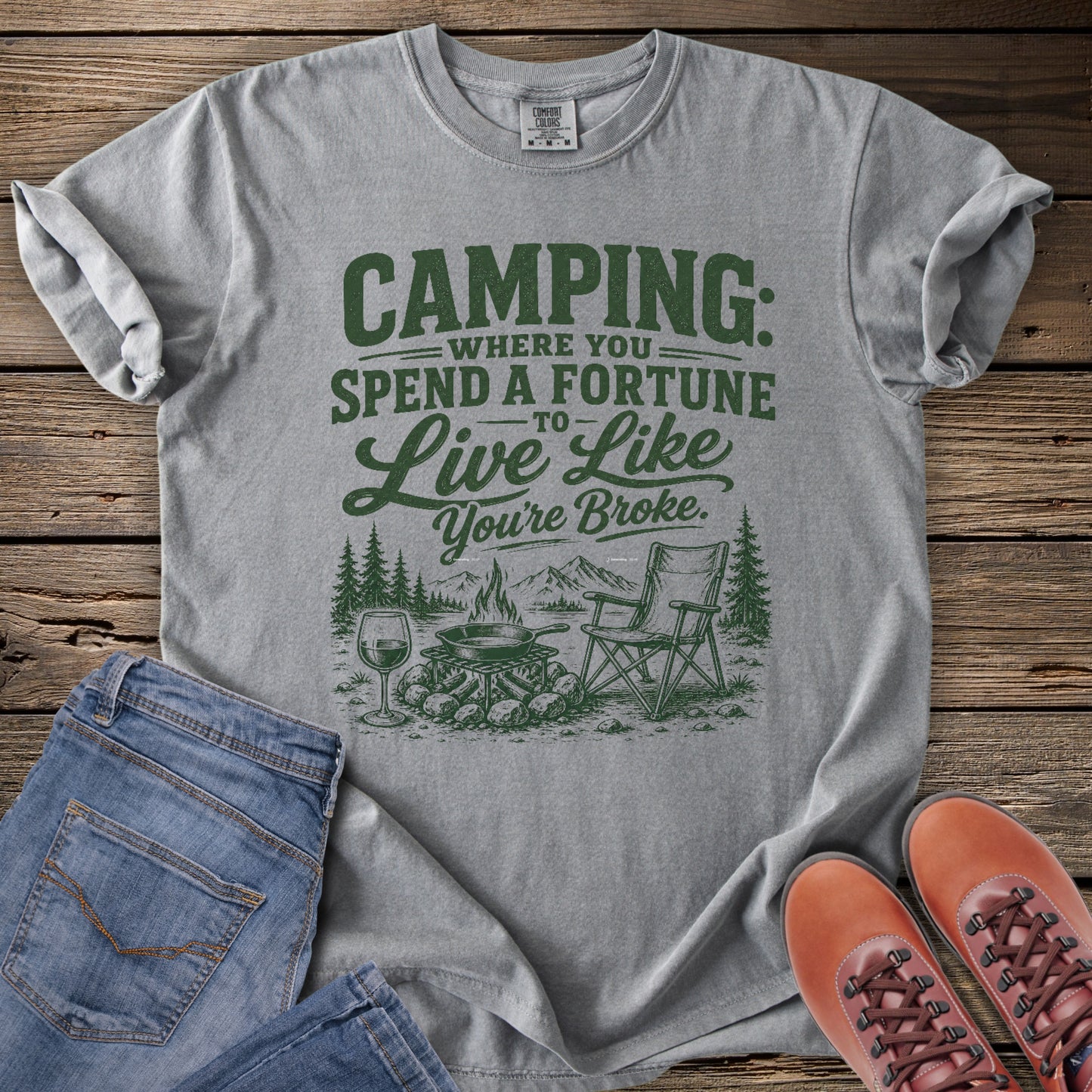 Camping Humor T-Shirt