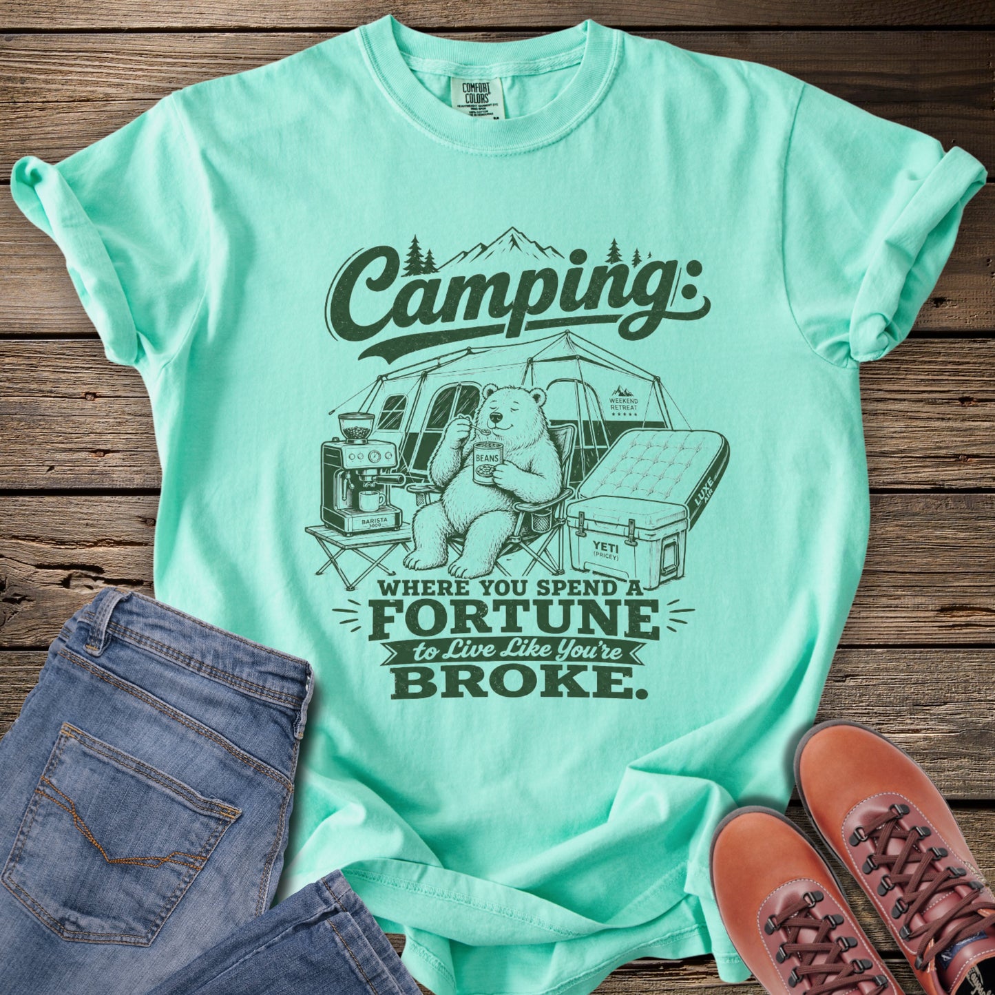 Camping Humor T-Shirt