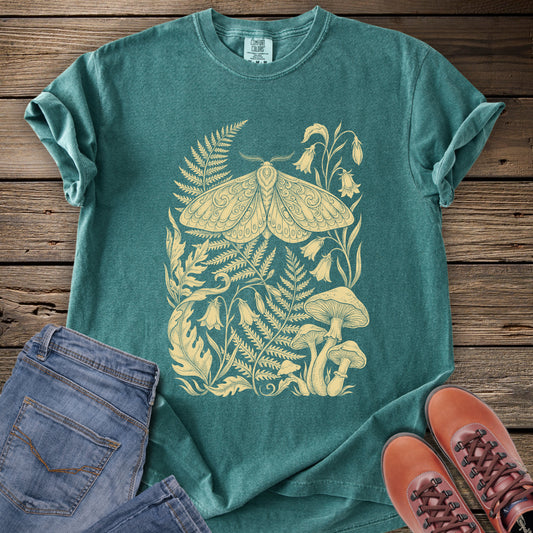 Moth & Mushroom Botanical T-Shirt