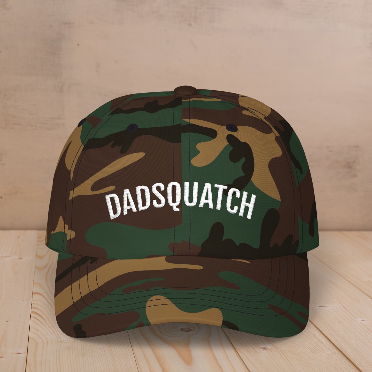 Embroidered Dadsquatch Classic Cap