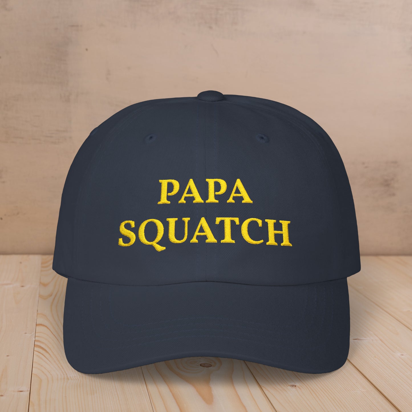 Embroidered Papa Squatch Classic Cap