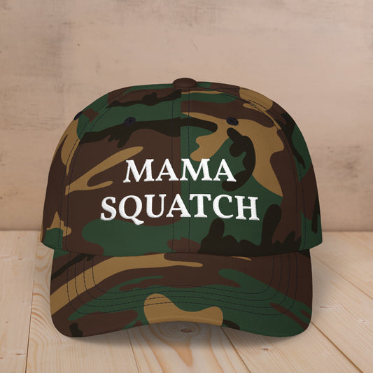 Embroidered Mama Squatch Classic Cap