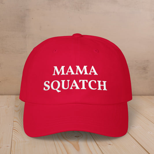 Embroidered Mama Squatch Classic Cap